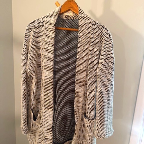 Marine Layer birdseye blazer, size M - Picture 2 of 3